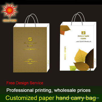 shopping packaging paper bag